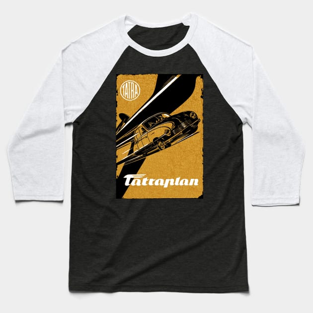 Tatraplan Baseball T-Shirt by Midcenturydave